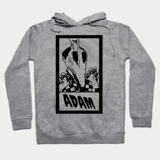 Adam Halloween Dead Ghost Monster 80's Spooky Horror Cult Vintage Retro Hoodie